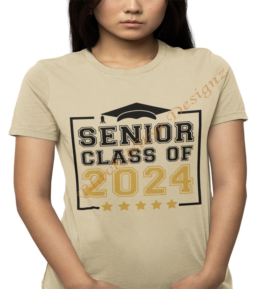Unisex Senior Class of 2024 T-Shirt - BlavkNitye Designz