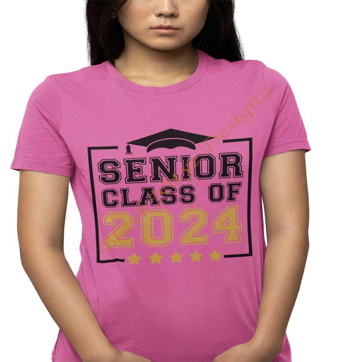 Unisex Senior Class of 2024 T-Shirt - BlavkNitye Designz